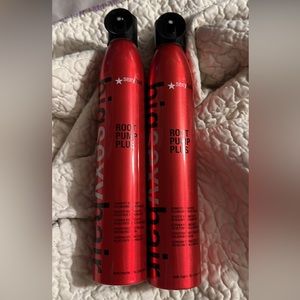(2) Cans of root pump plus mousse